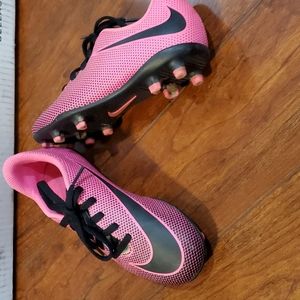 Pink Nike Cleats
